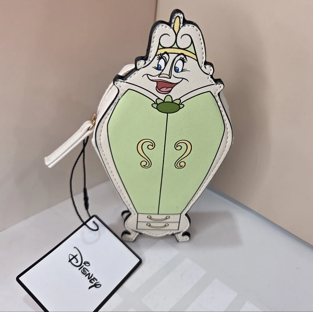 💚▪️Disney ▪️Beauty and the Beast Madame De La Grande Bouche Wadrobe Coin Purse